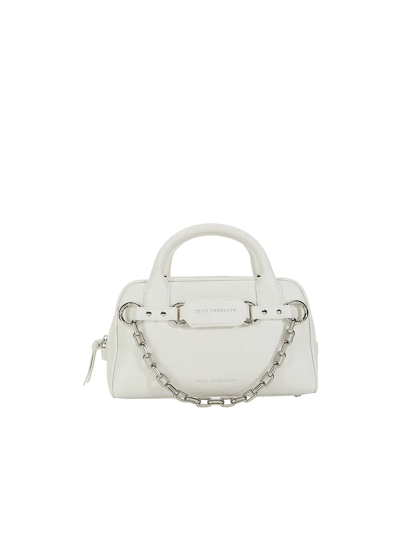 JULIA SKERGETH | Ledertasche - Henkeltasche DOCTORS BAG SMALL | beige
